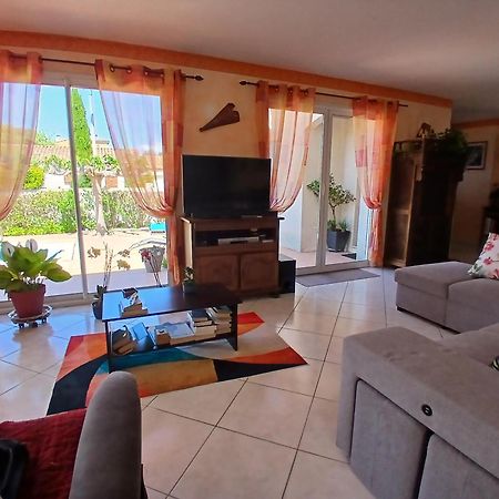 Bed and Breakfast Lauriers Roses Puisserguier Exterior foto